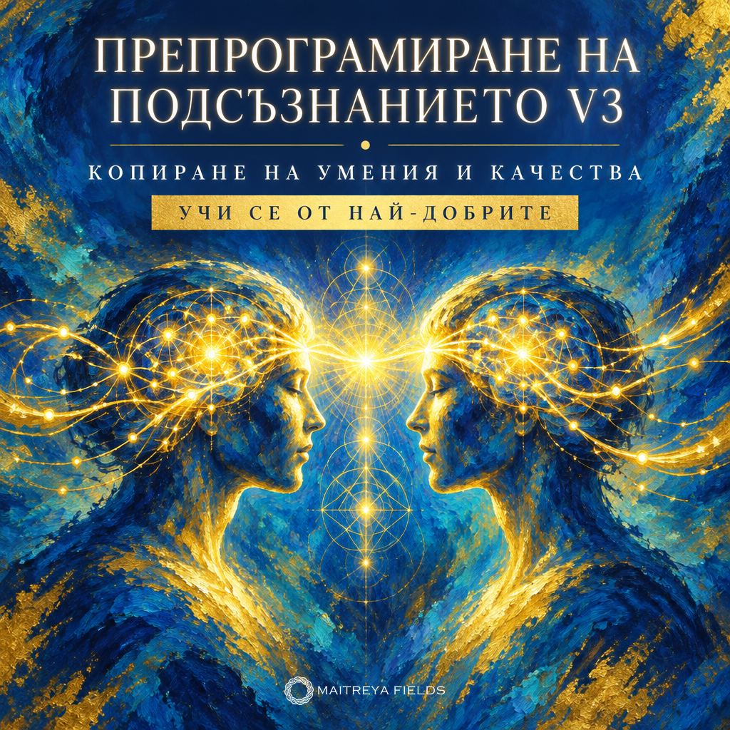 ПРЕПРОГРАМИРАНЕ НА ПОДСЪЗНАНИЕТО V3 – КОПИРАНЕ НА УМЕНИЯ И КАЧЕСТВА — българска корица