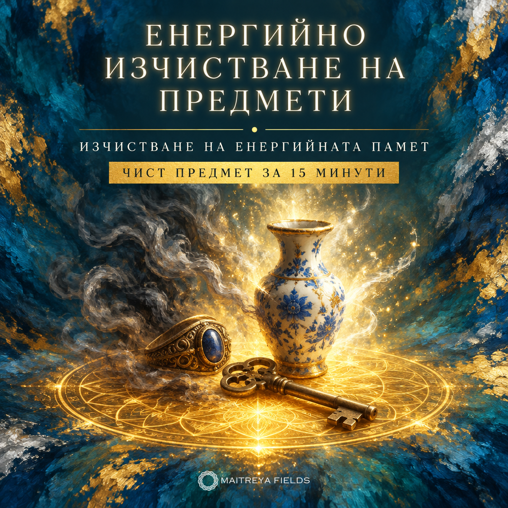 ЕНЕРГИЙНО ИЗЧИСТВАНЕ НА ПРЕДМЕТИ — българска корица