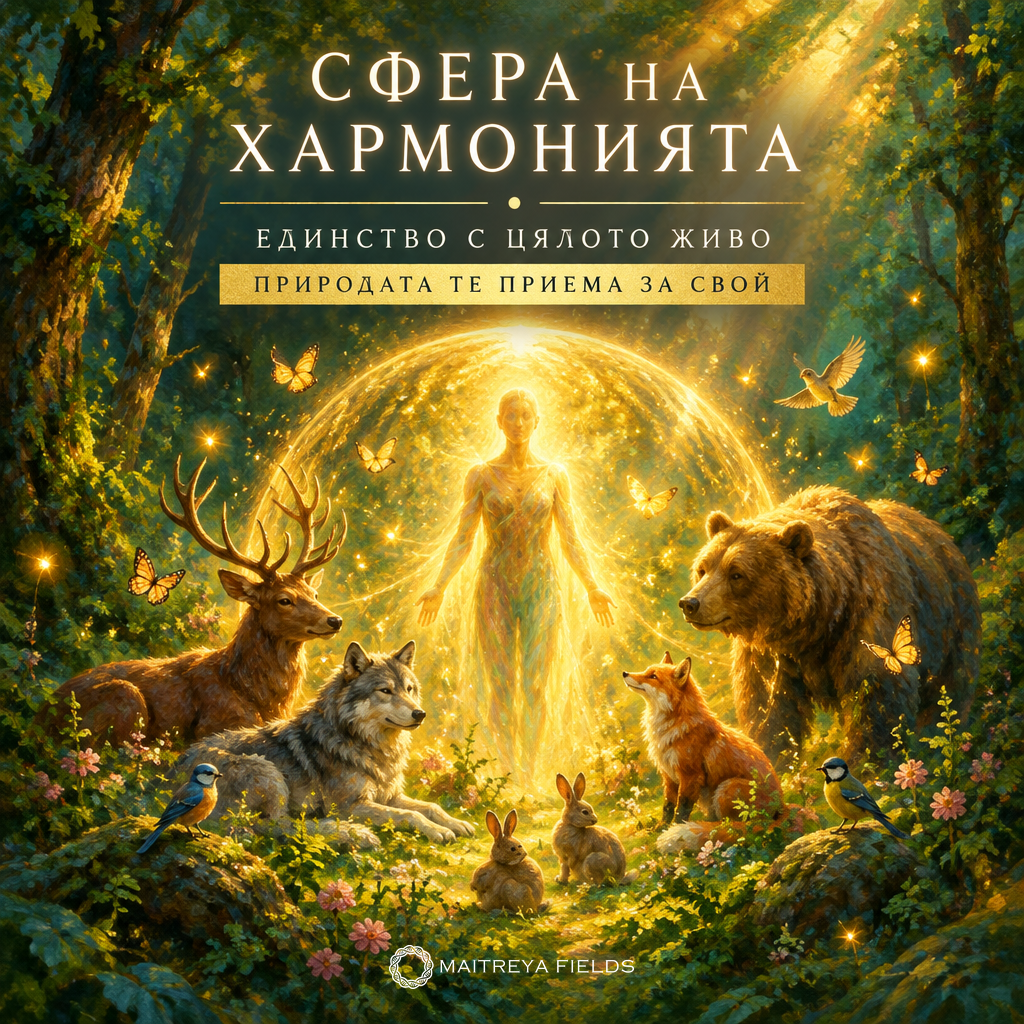 СФЕРА НА ХАРМОНИЯТА — българска корица