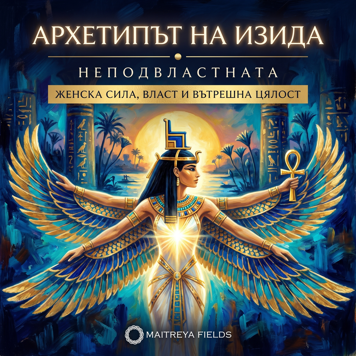 Архетипът на Изида – Неподвластната — българска корица