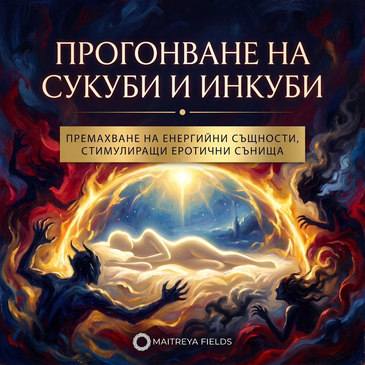 Прогонване на сукуби и инкуби — българска корица