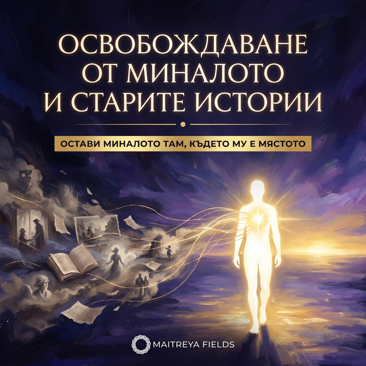 Освобождаване от миналото и старите истории — българска корица