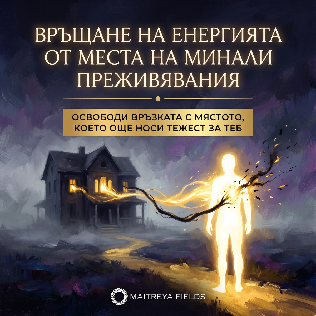 Връщане на енергията от места на минали преживявания — българска корица
