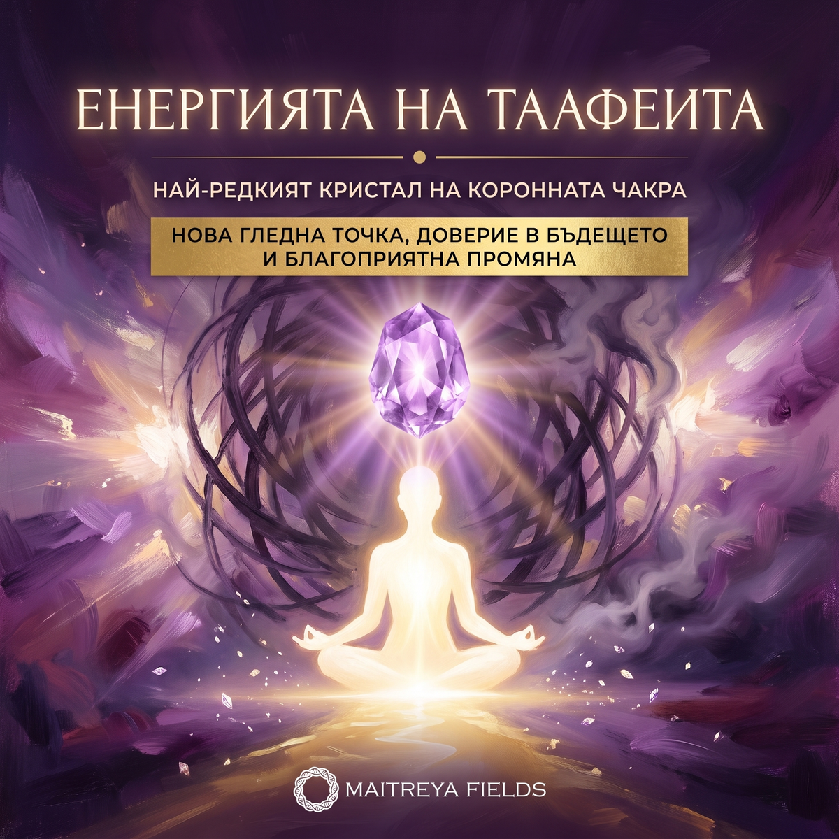 Енергията на таафеита — българска корица