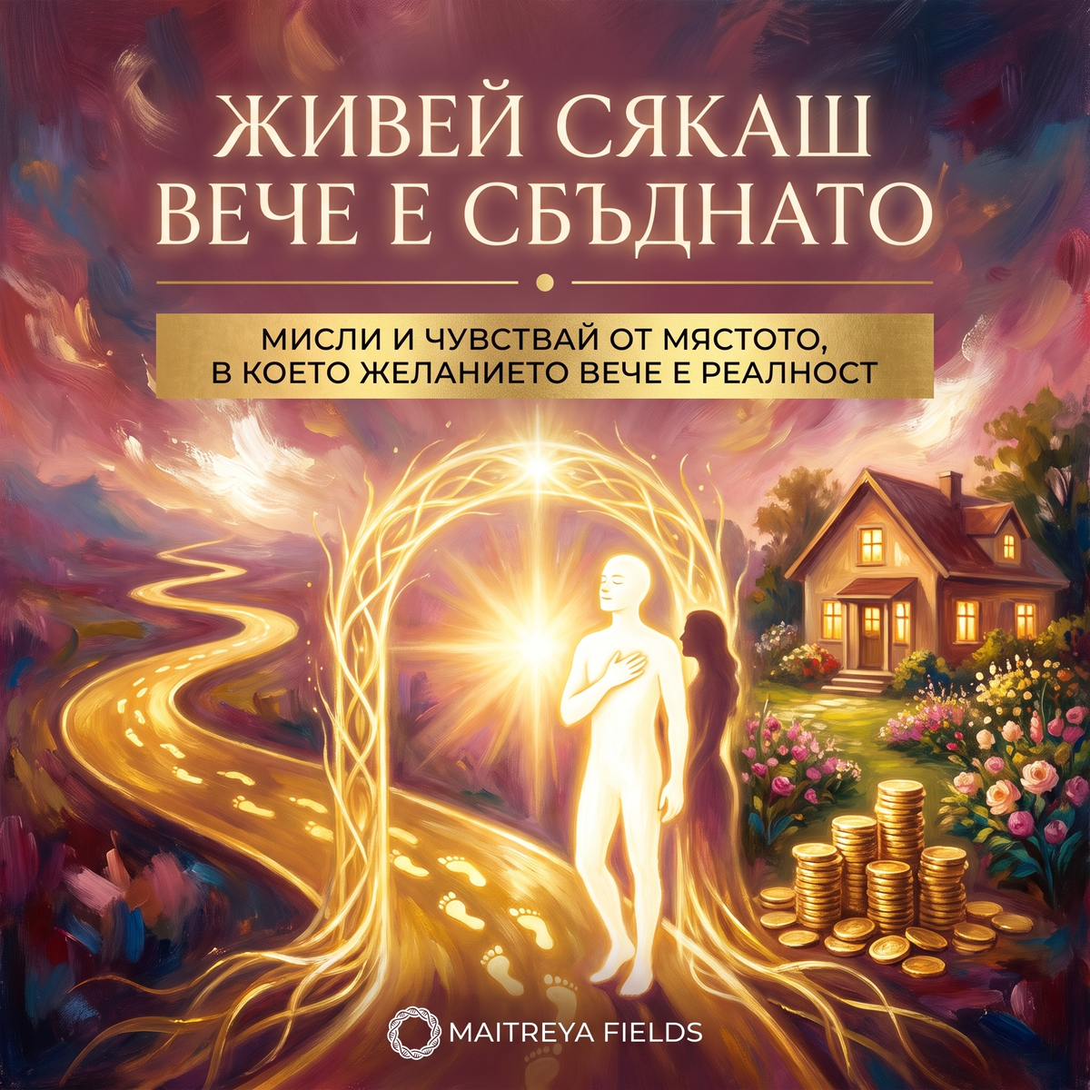 Живей сякаш вече е сбъднато — българска корица
