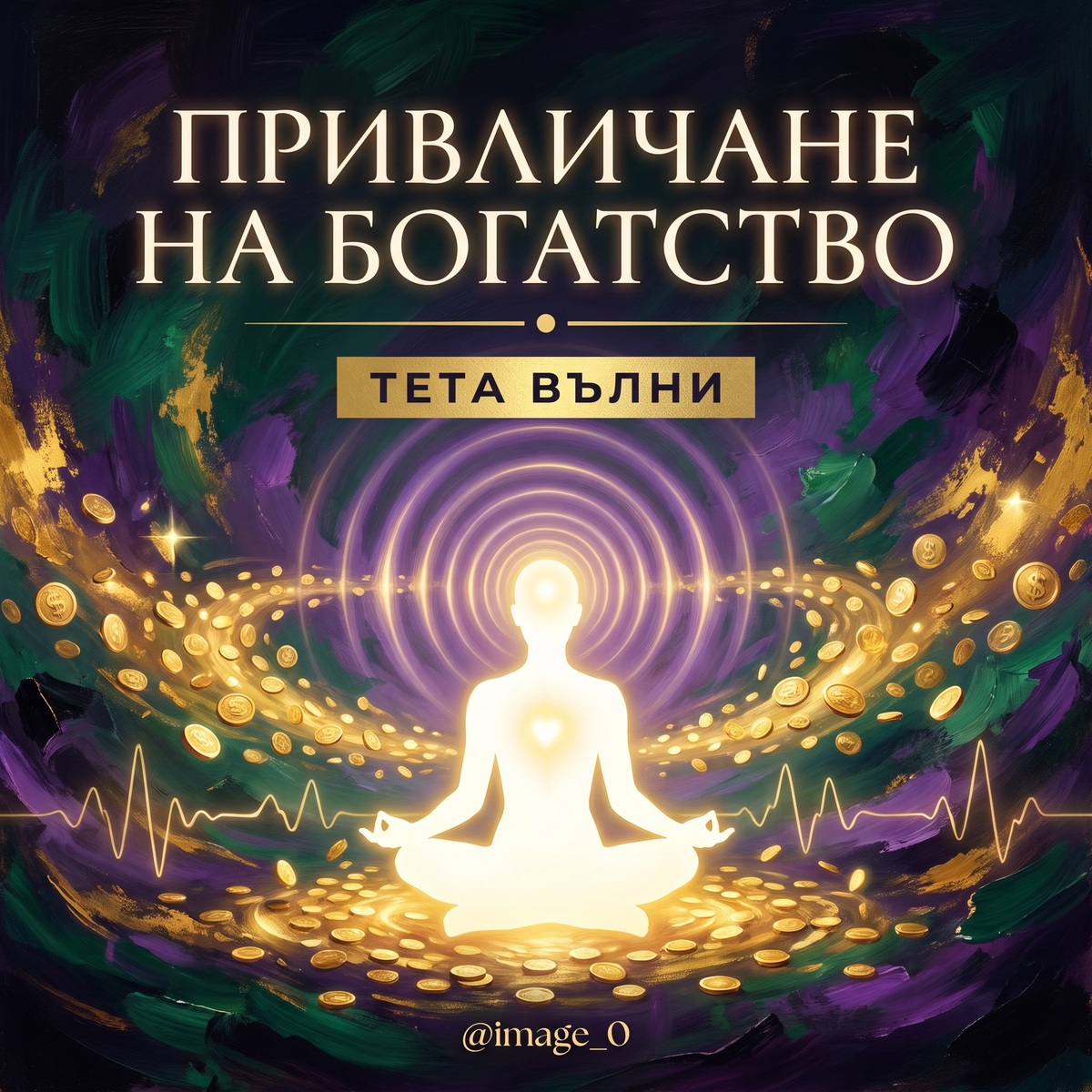 Привличане на богатство – тета вълни — българска корица