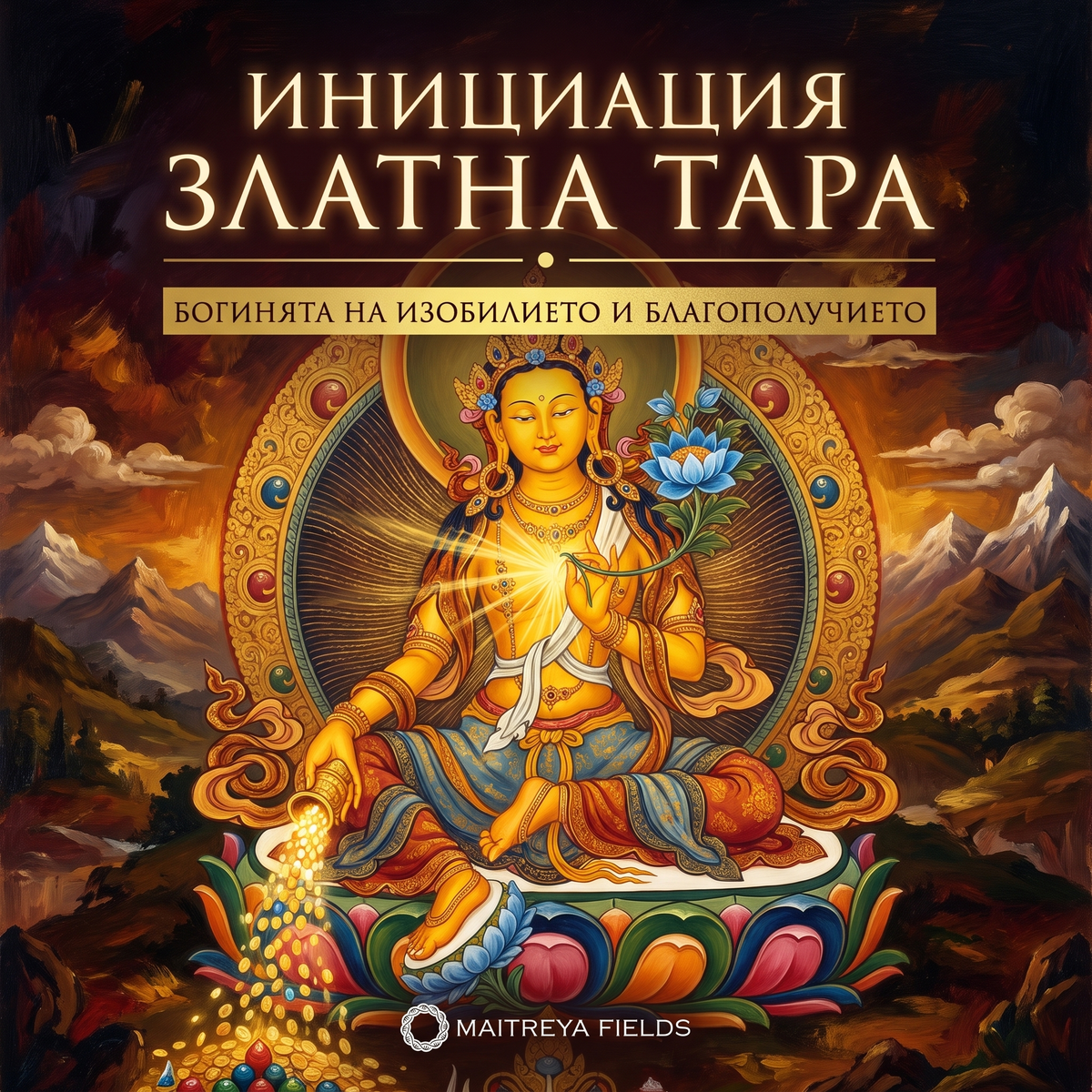 Инициация Златна Тара — българска корица