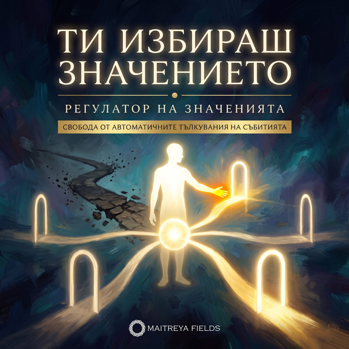 Ти избираш значението — българска корица