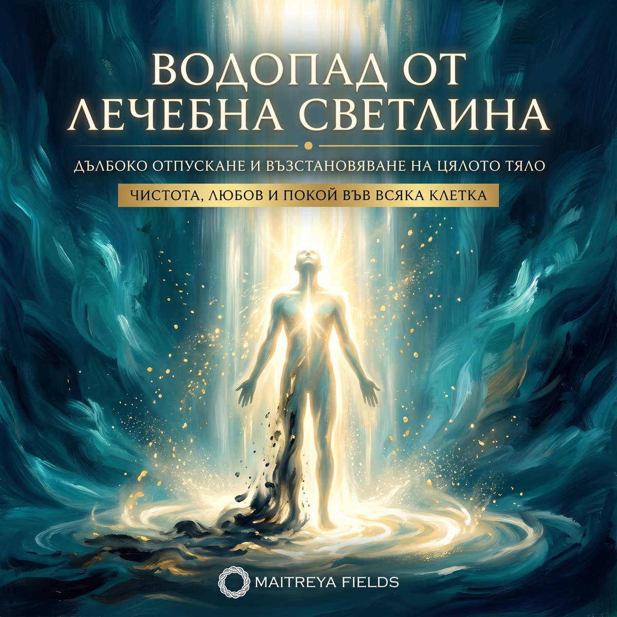 Водопад от лечебна светлина — българска корица