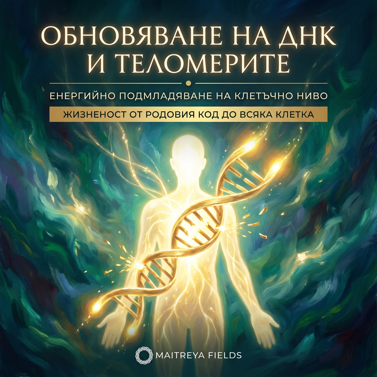 Обновяване на ДНК и теломерите — българска корица