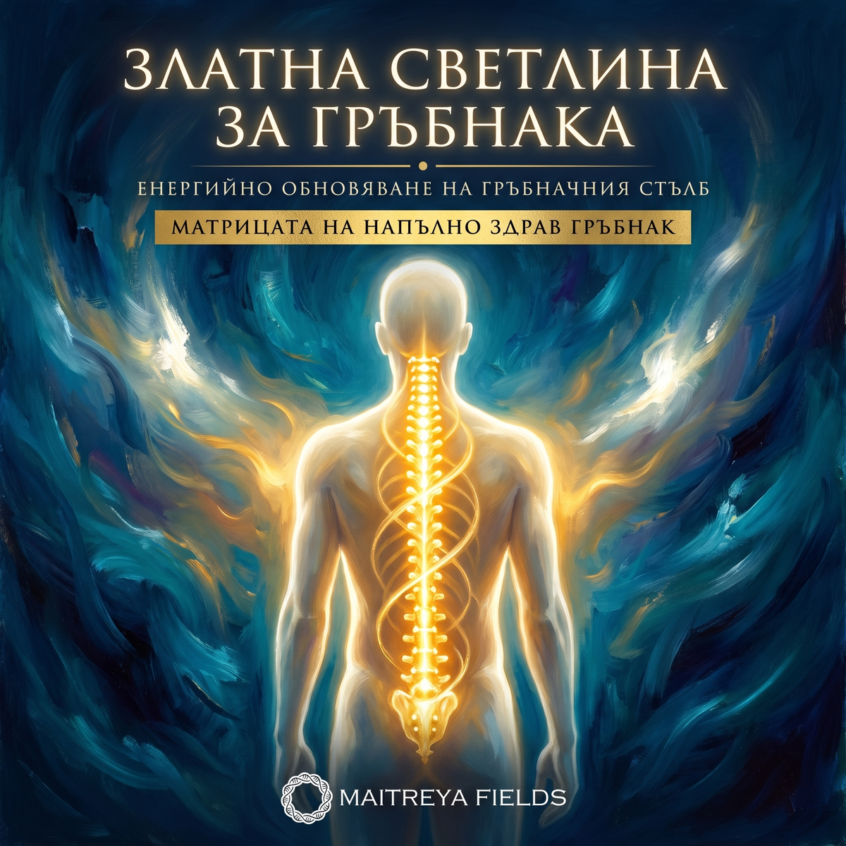 Златна светлина за гръбнака — българска корица