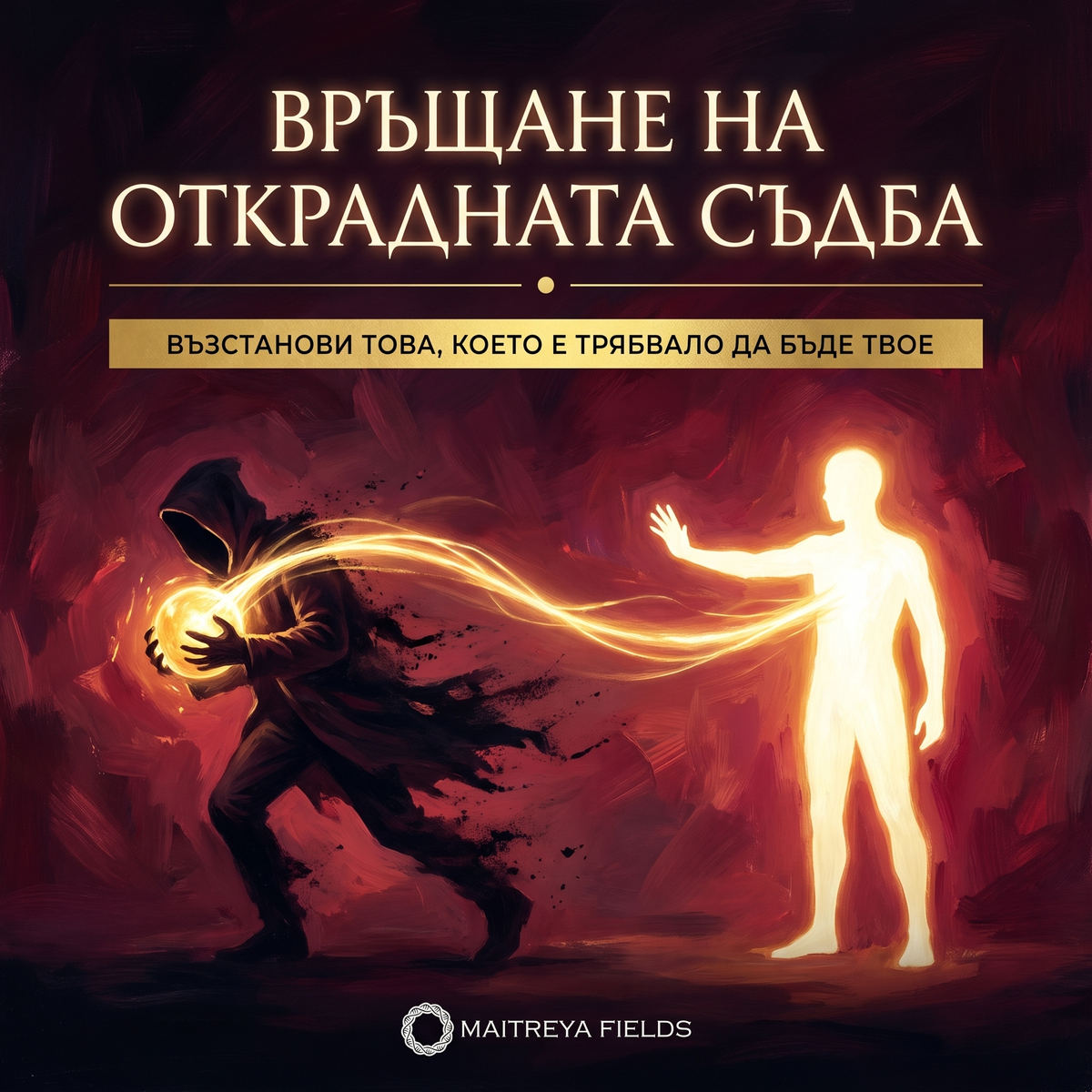 Връщане на открадната съдба — българска корица