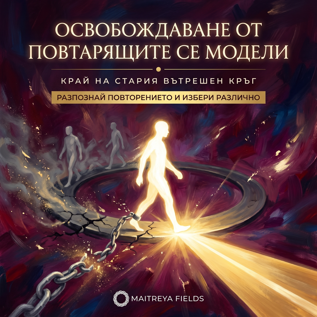 Освобождаване от повтарящите се модели — българска корица