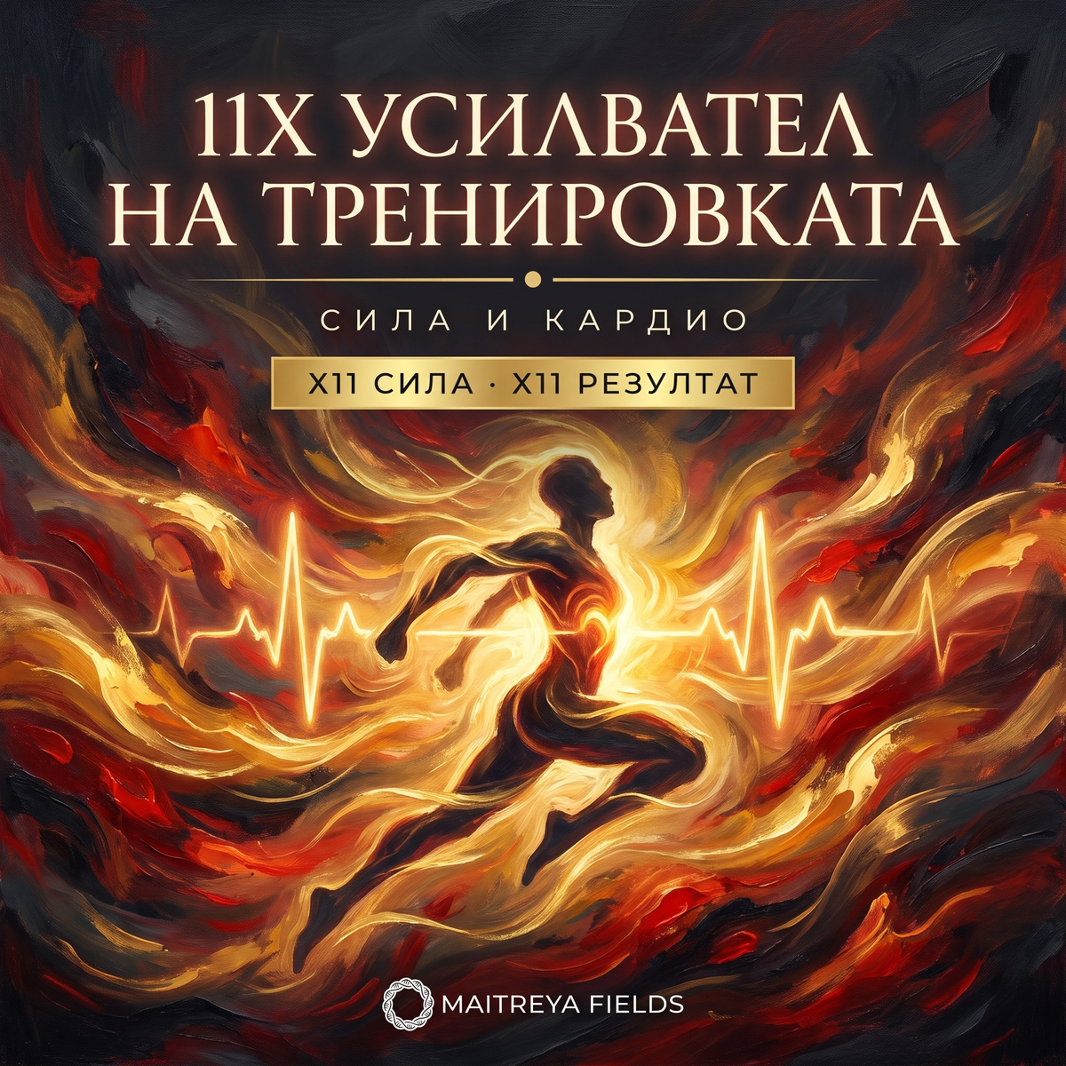 11X УСИЛВАТЕЛ НА ТРЕНИРОВКАТА — българска корица