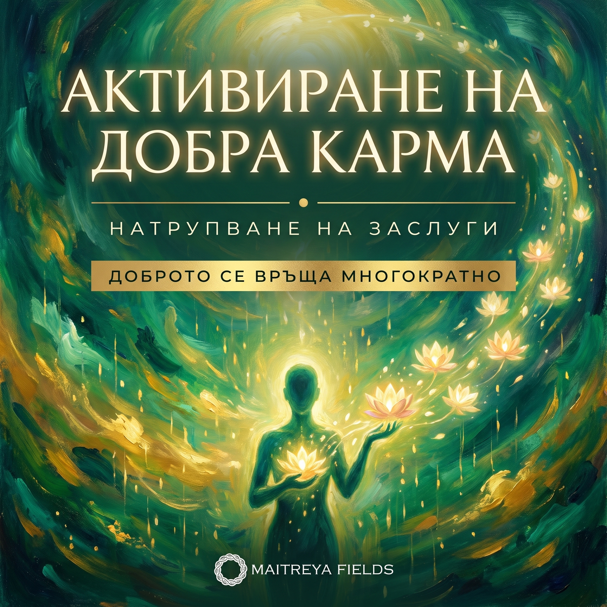 АКТИВИРАНЕ НА ДОБРА КАРМА — българска корица