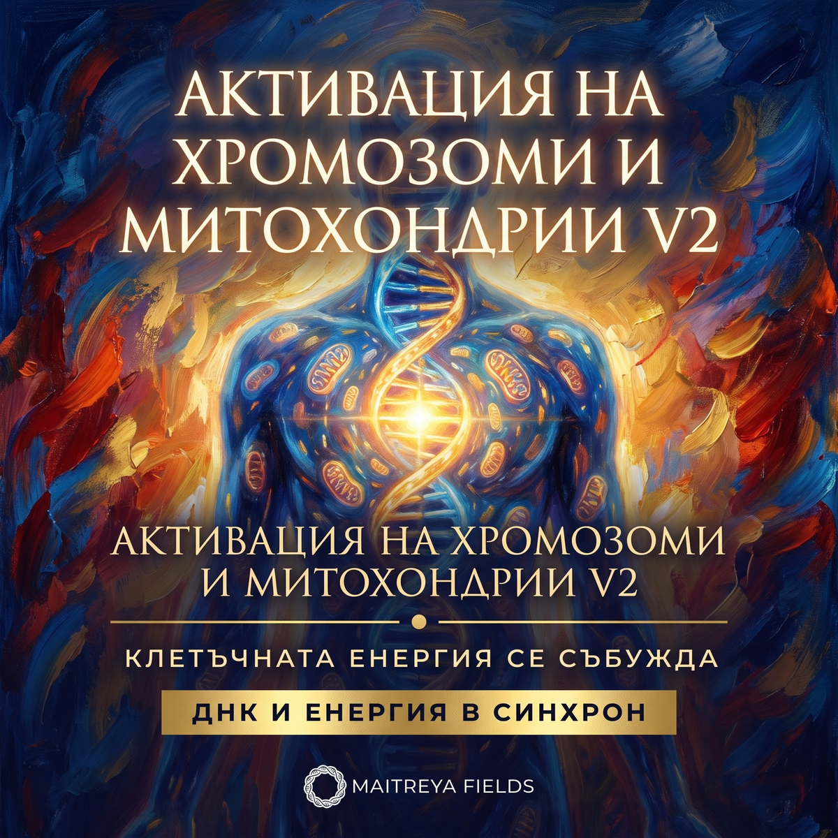 АКТИВАЦИЯ НА ХРОМОЗОМИ И МИТОХОНДРИИ V2 — българска корица