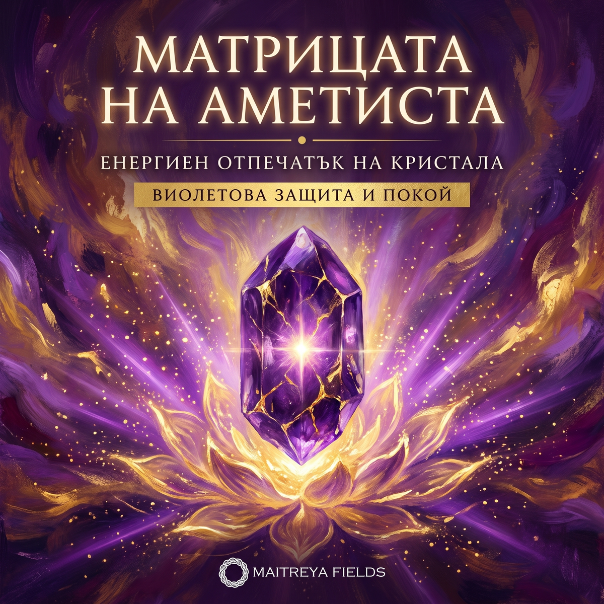 МАТРИЦАТА НА АМЕТИСТА — българска корица