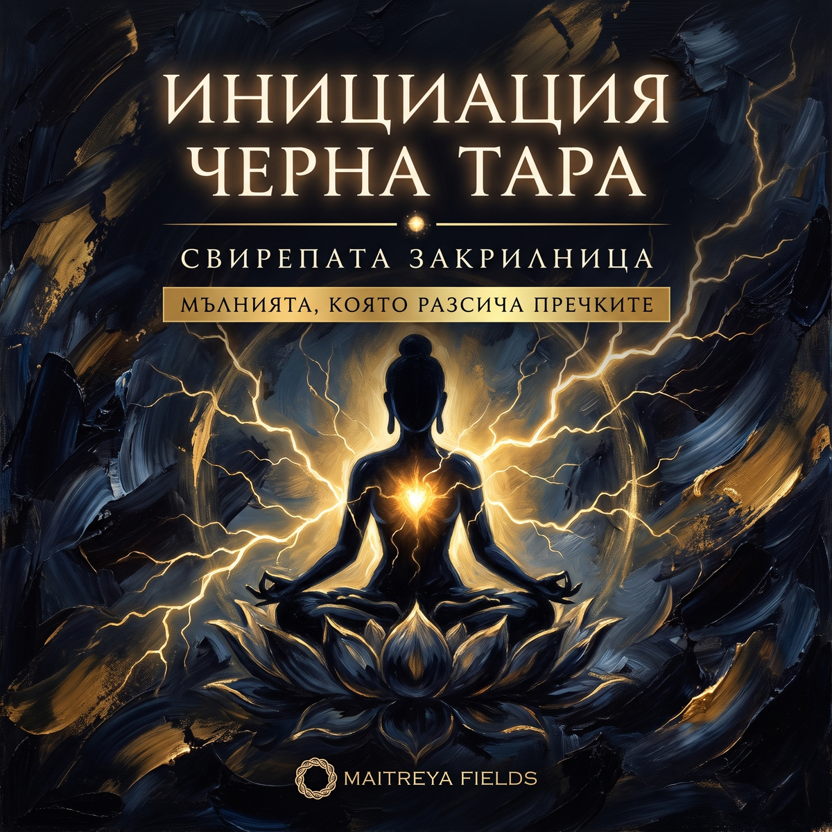 ИНИЦИАЦИЯ ЧЕРНА ТАРА — българска корица