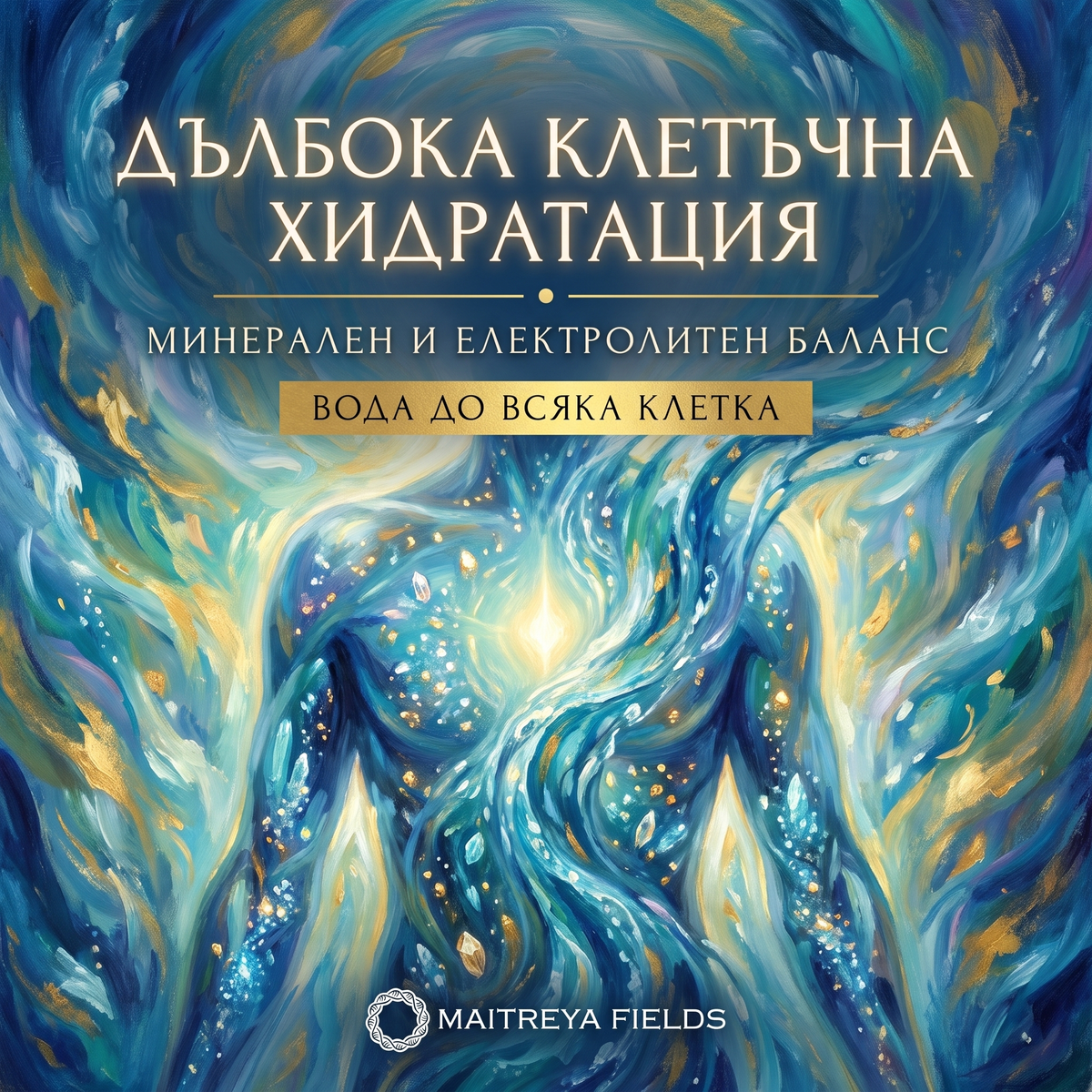 Дълбока клетъчна хидратация и минерален баланс [ДМ + аудио] — българска корица