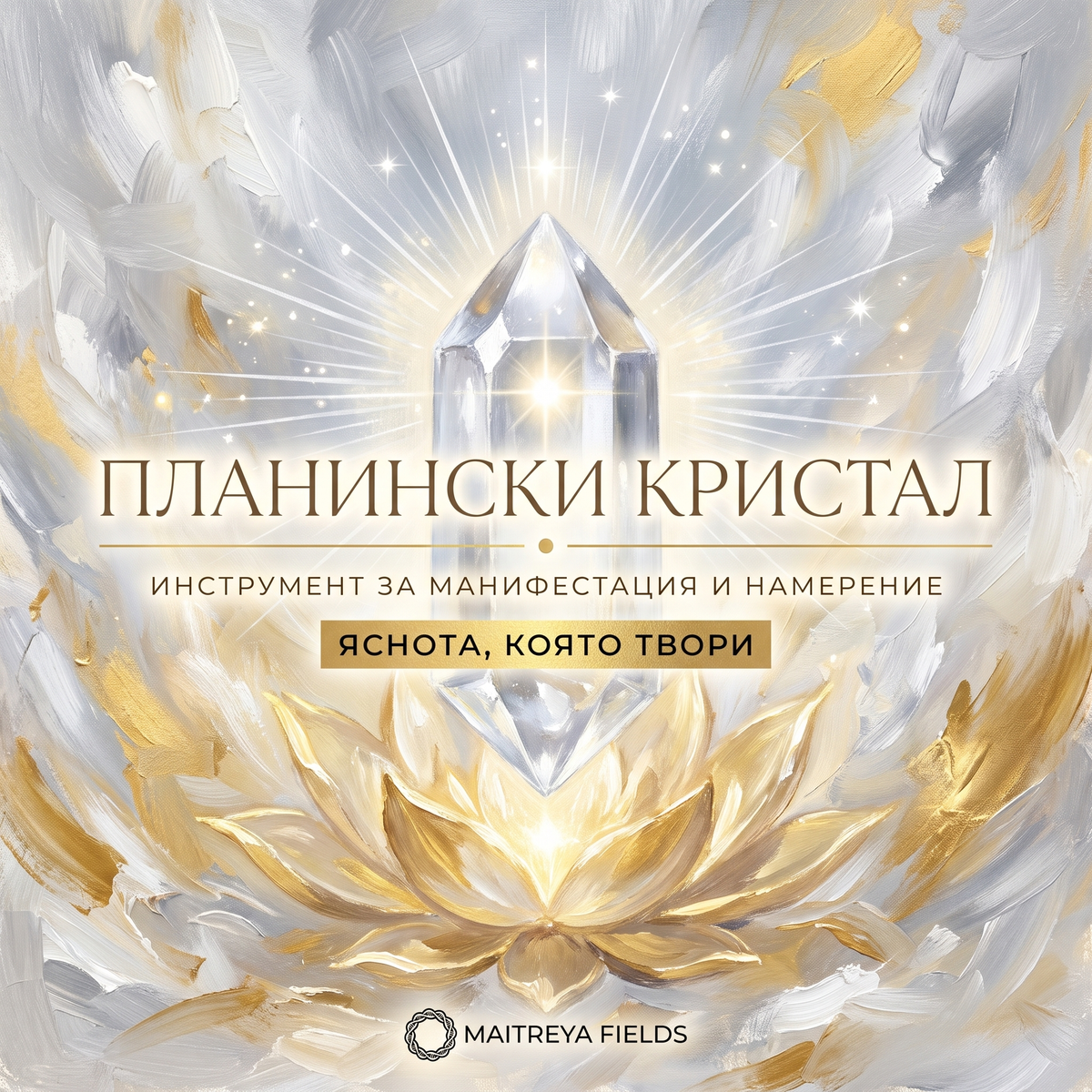 ПЛАНИНСКИ КРИСТАЛ — българска корица