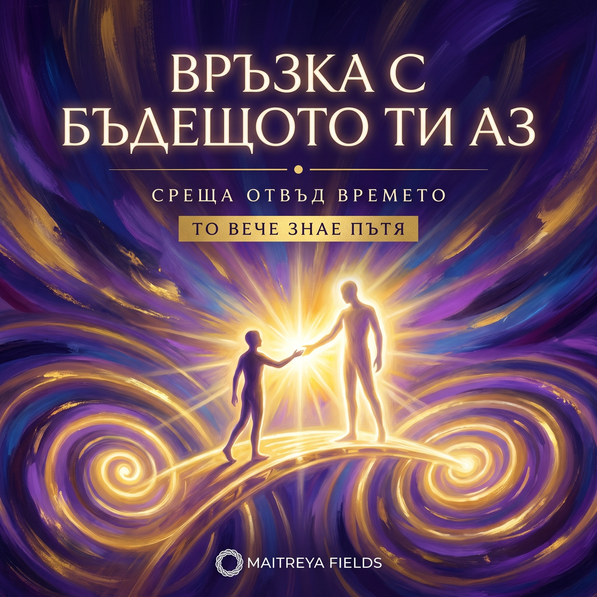 ВРЪЗКА С БЪДЕЩОТО ТИ АЗ — българска корица