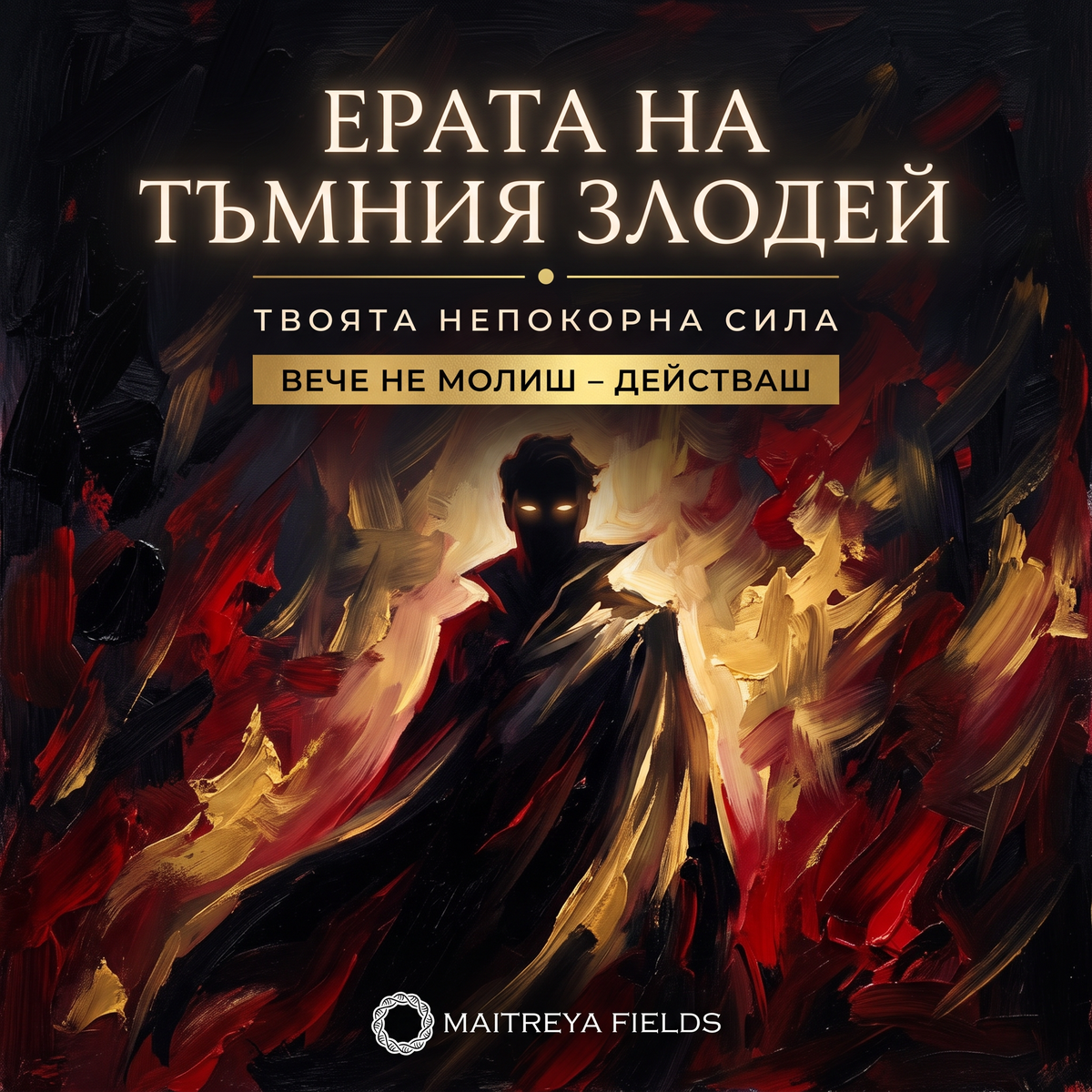ЕРАТА НА ТЪМНИЯ ЗЛОДЕЙ — българска корица