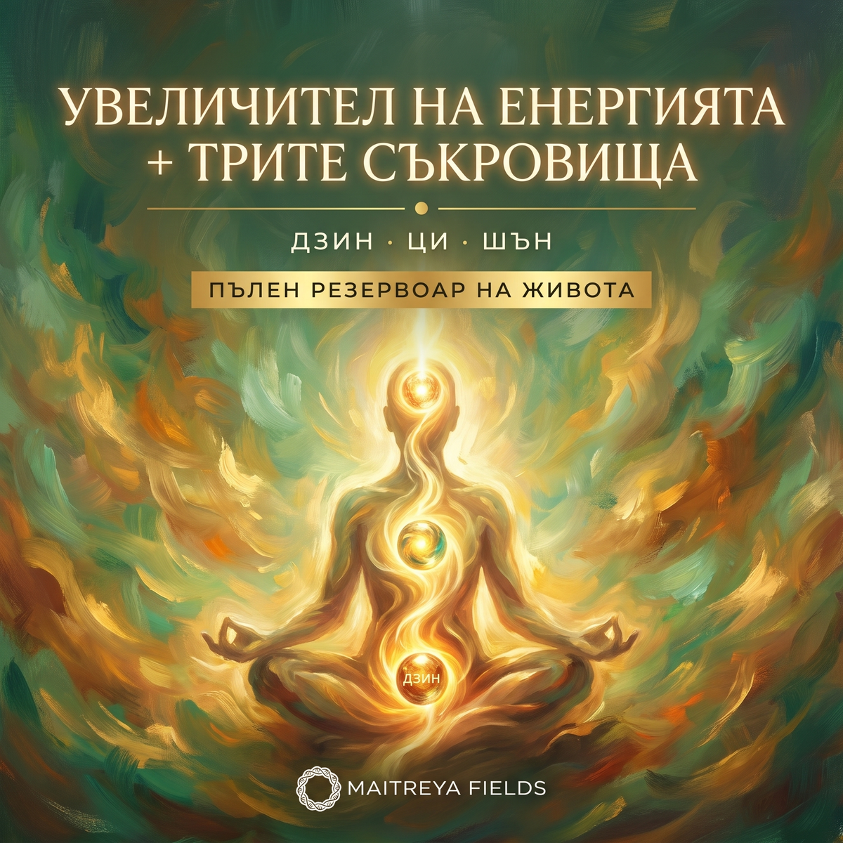 УВЕЛИЧИТЕЛ НА ЕНЕРГИЯТА + ТРИТЕ СЪКРОВИЩА — българска корица