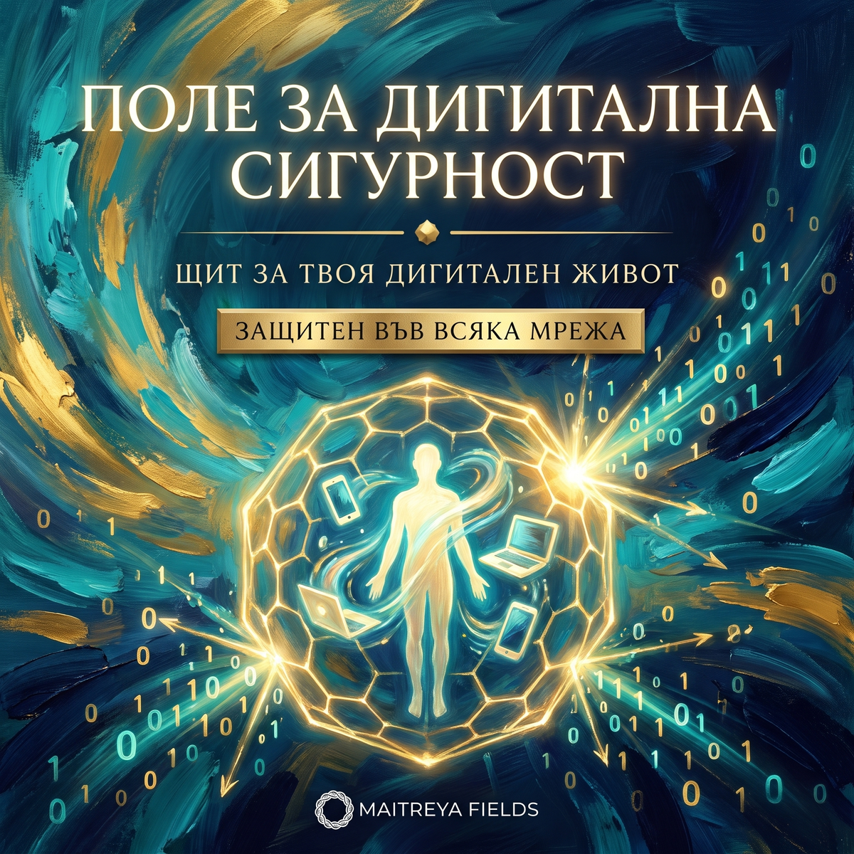 ПОЛЕ ЗА ДИГИТАЛНА СИГУРНОСТ — българска корица