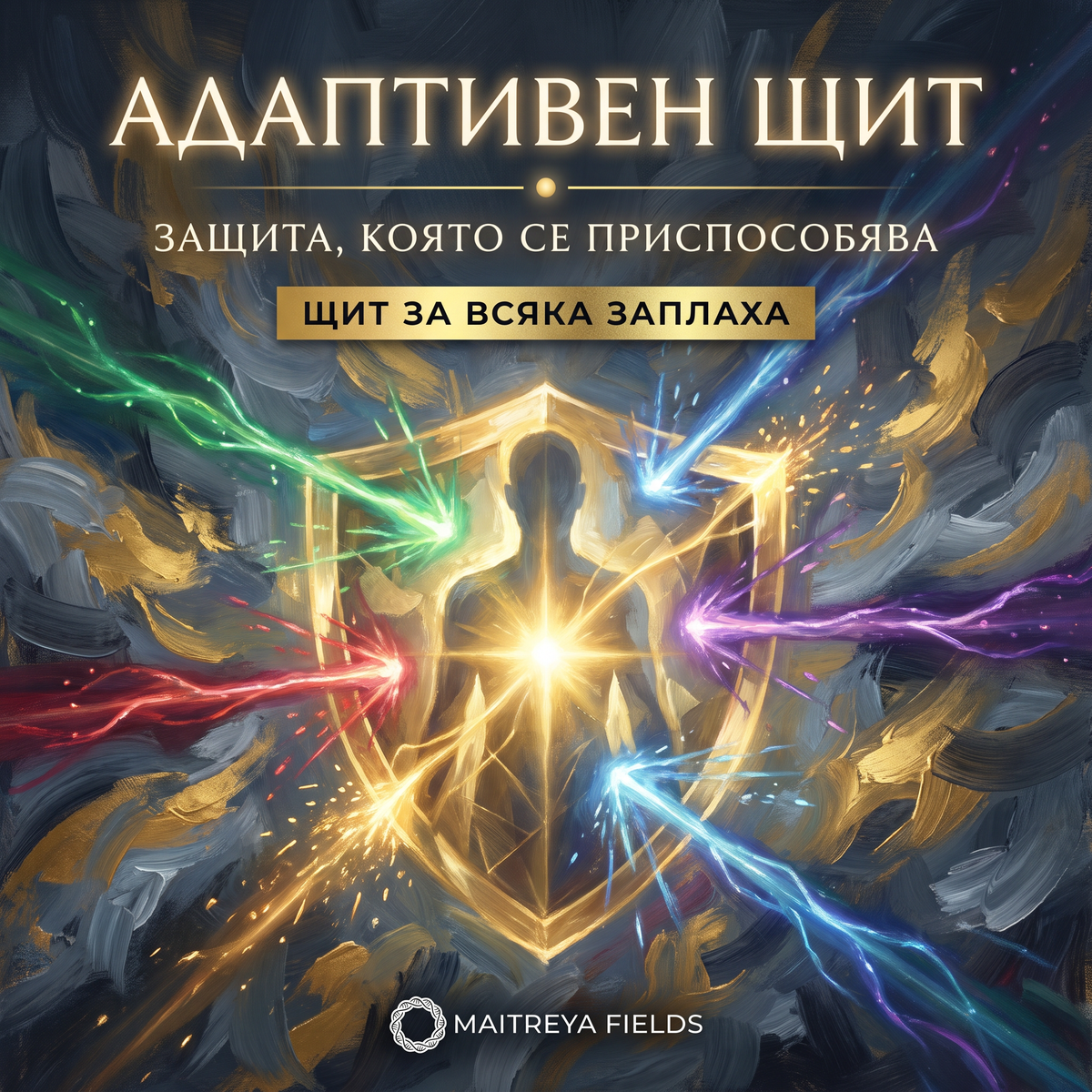 АДАПТИВЕН ЩИТ — българска корица
