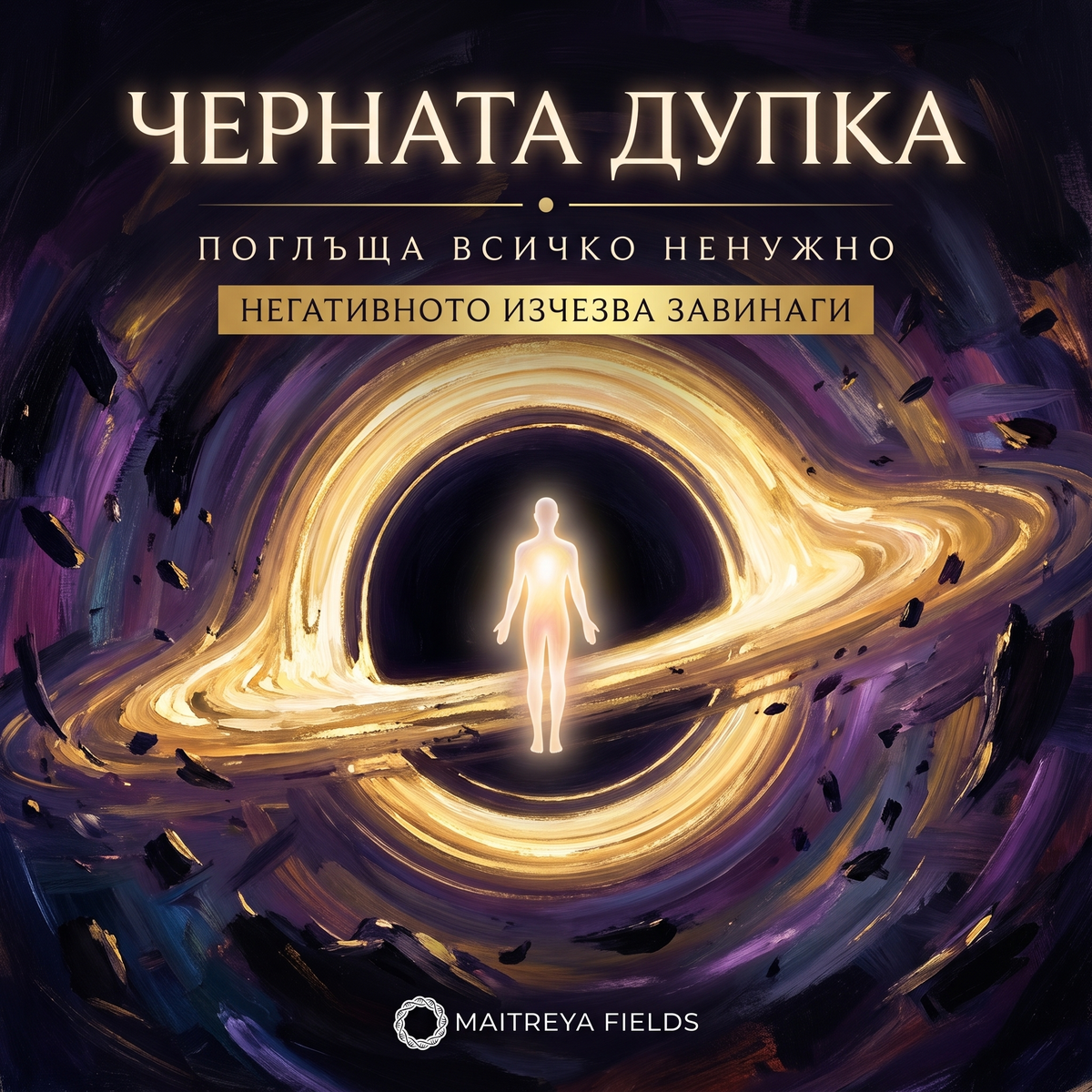 ЧЕРНАТА ДУПКА — българска корица