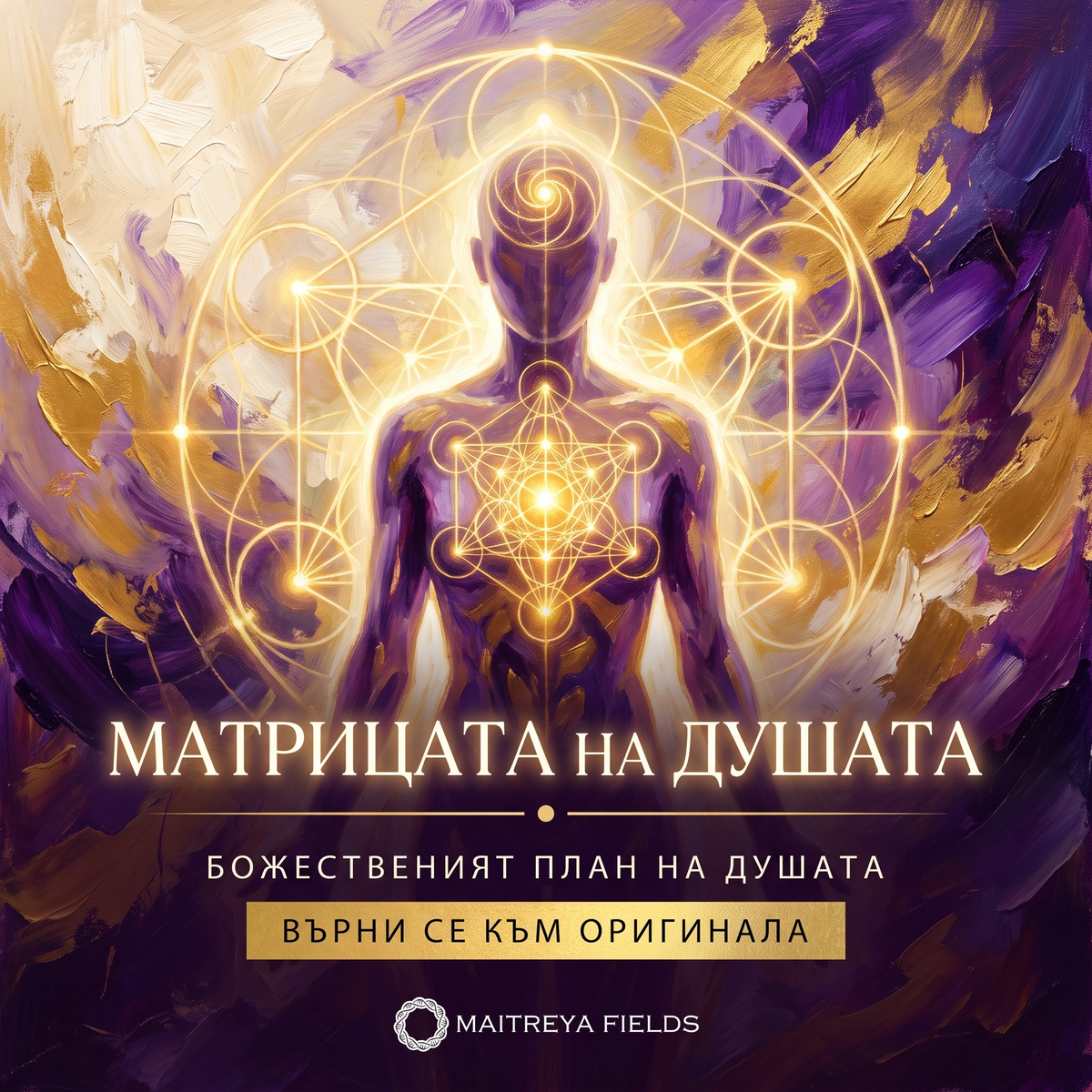 МАТРИЦАТА НА ДУШАТА — българска корица
