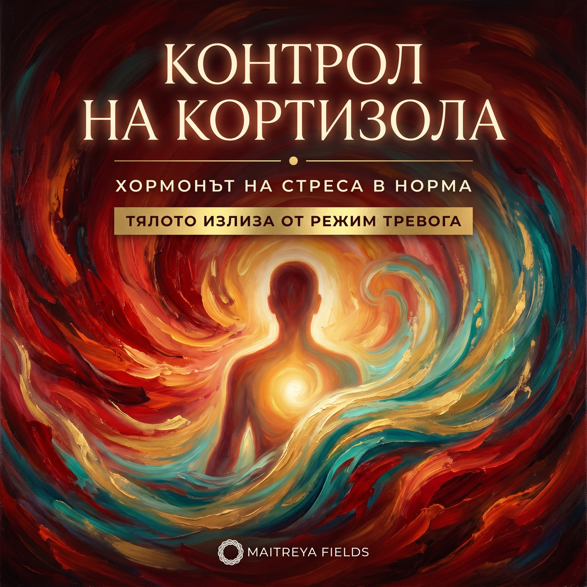 КОНТРОЛ НА КОРТИЗОЛА — българска корица