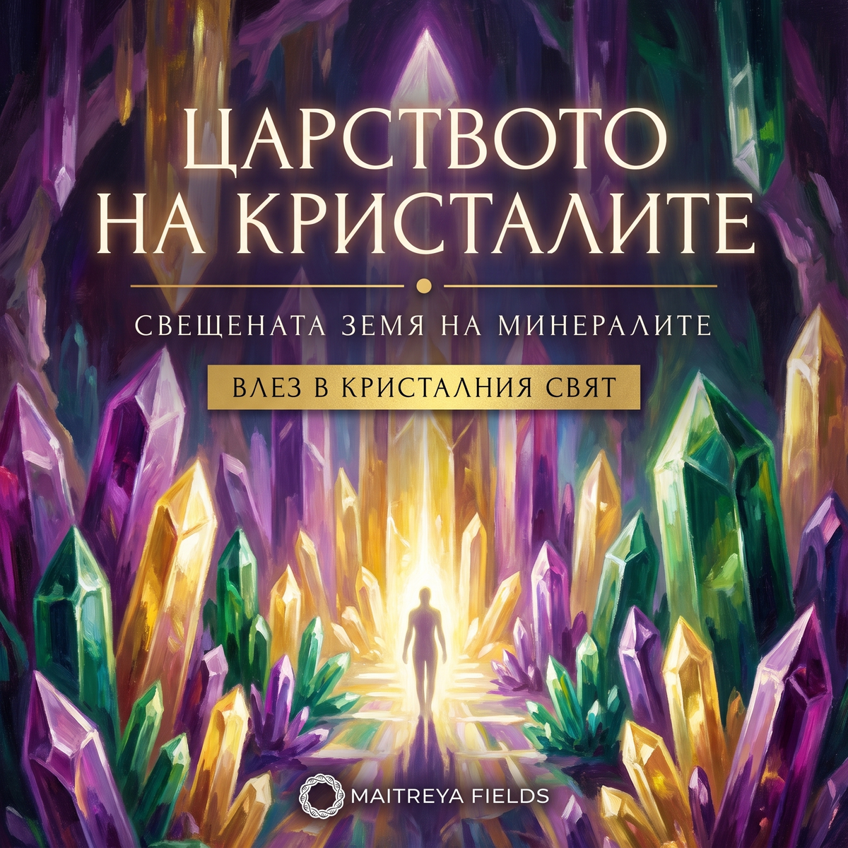 ЦАРСТВОТО НА КРИСТАЛИТЕ — българска корица