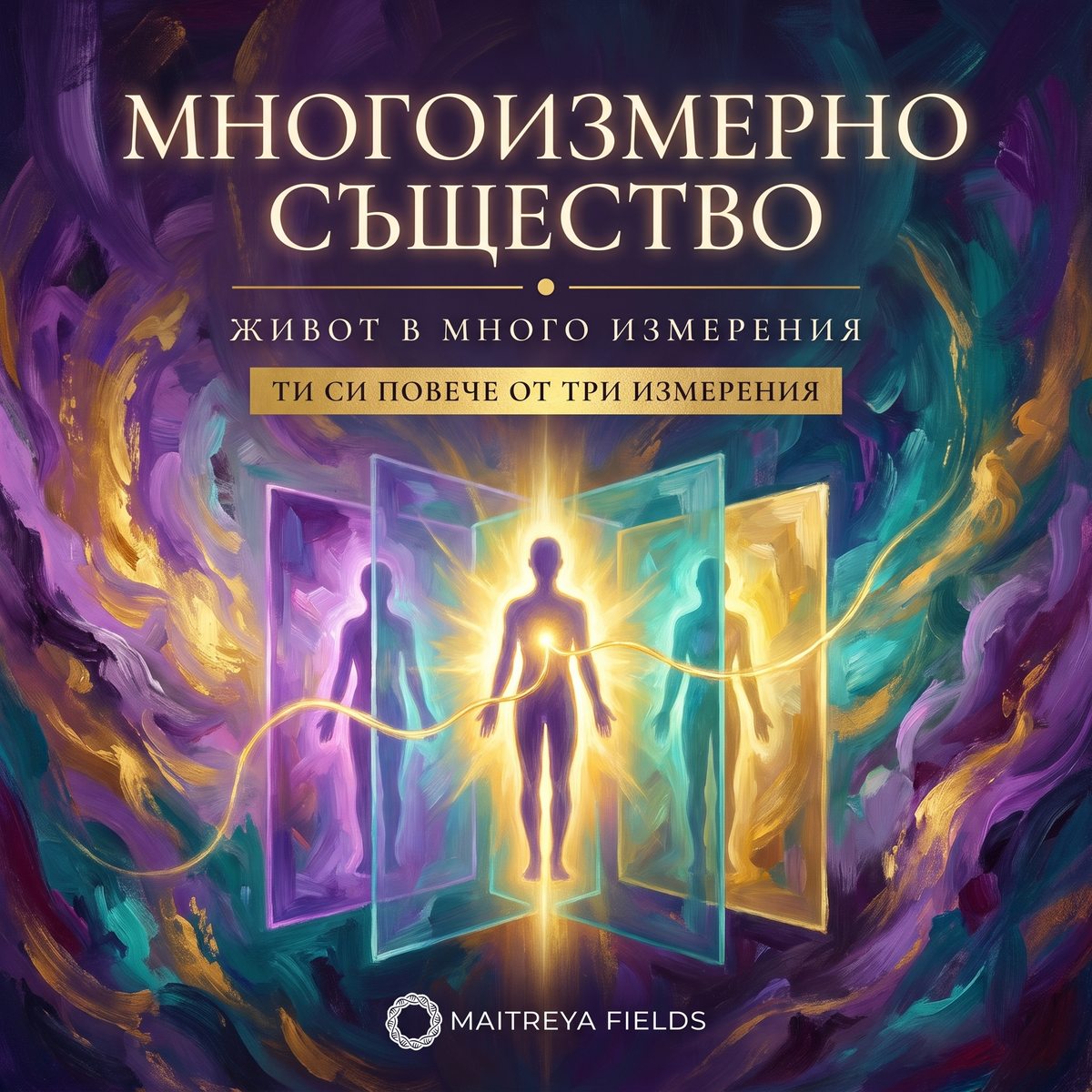 МНОГОИЗМЕРНО СЪЩЕСТВО — българска корица