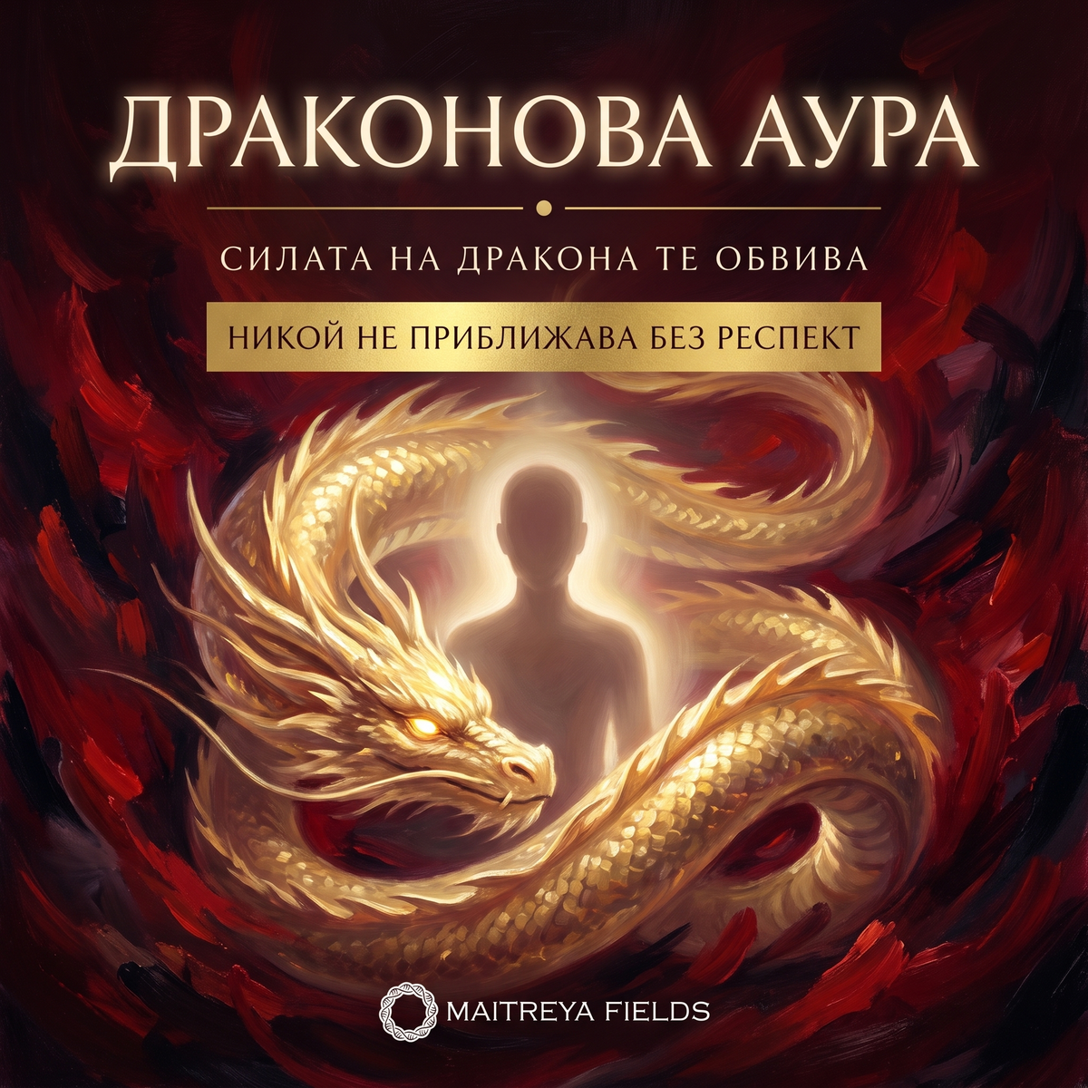 ДРАКОНОВА АУРА — българска корица