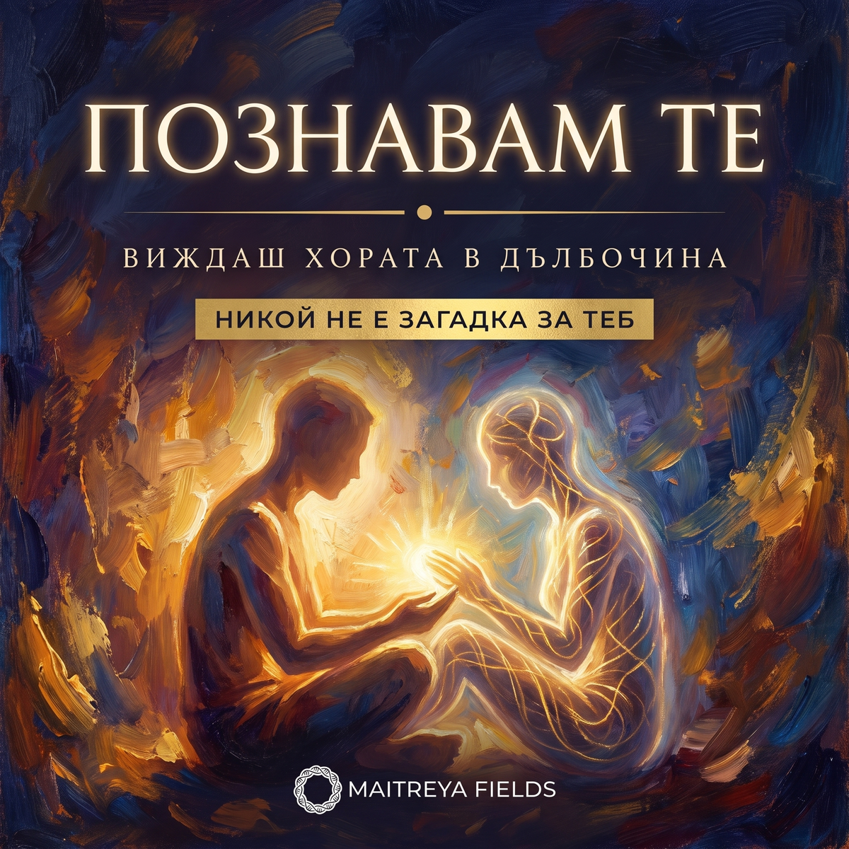 ПОЗНАВАМ ТЕ — българска корица