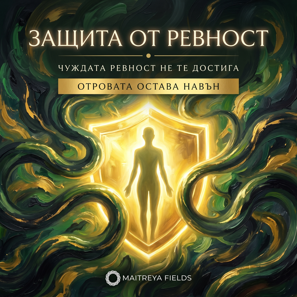 ЗАЩИТА ОТ РЕВНОСТ — българска корица