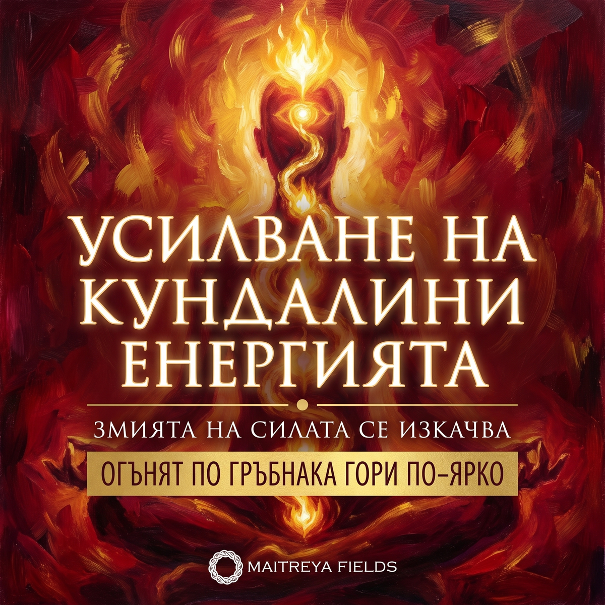 УСИЛВАНЕ НА КУНДАЛИНИ ЕНЕРГИЯТА — българска корица