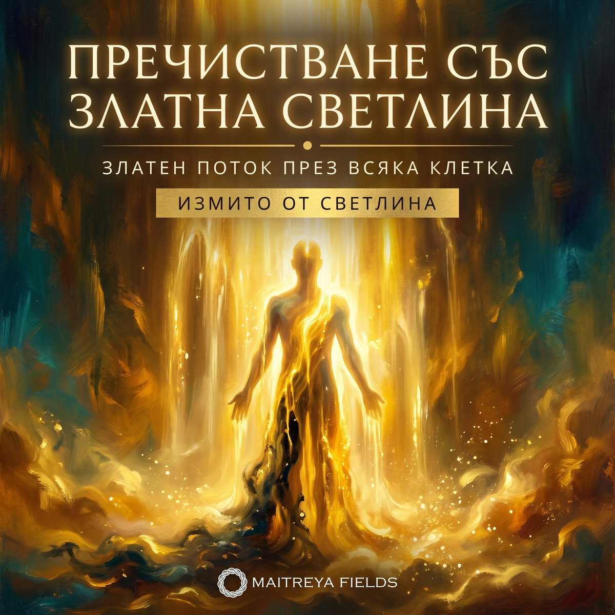 ПРЕЧИСТВАНЕ СЪС ЗЛАТНА СВЕТЛИНА — българска корица