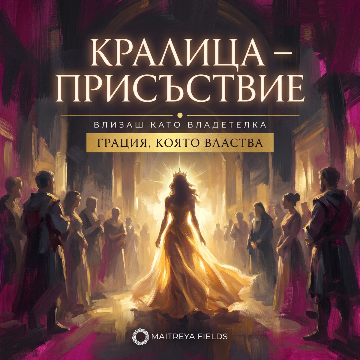 КРАЛИЦА – ПРИСЪСТВИЕ — българска корица
