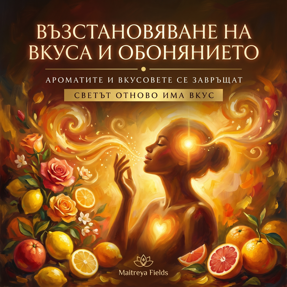 ВЪЗСТАНОВЯВАНЕ НА ВКУСА И ОБОНЯНИЕТО — българска корица