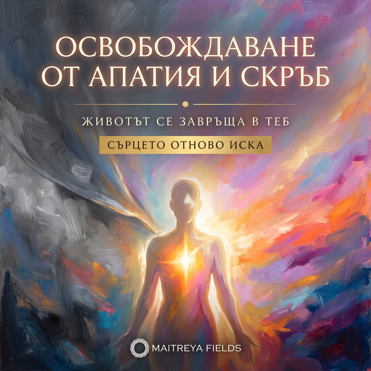 ОСВОБОЖДАВАНЕ ОТ АПАТИЯ И СКРЪБ — българска корица