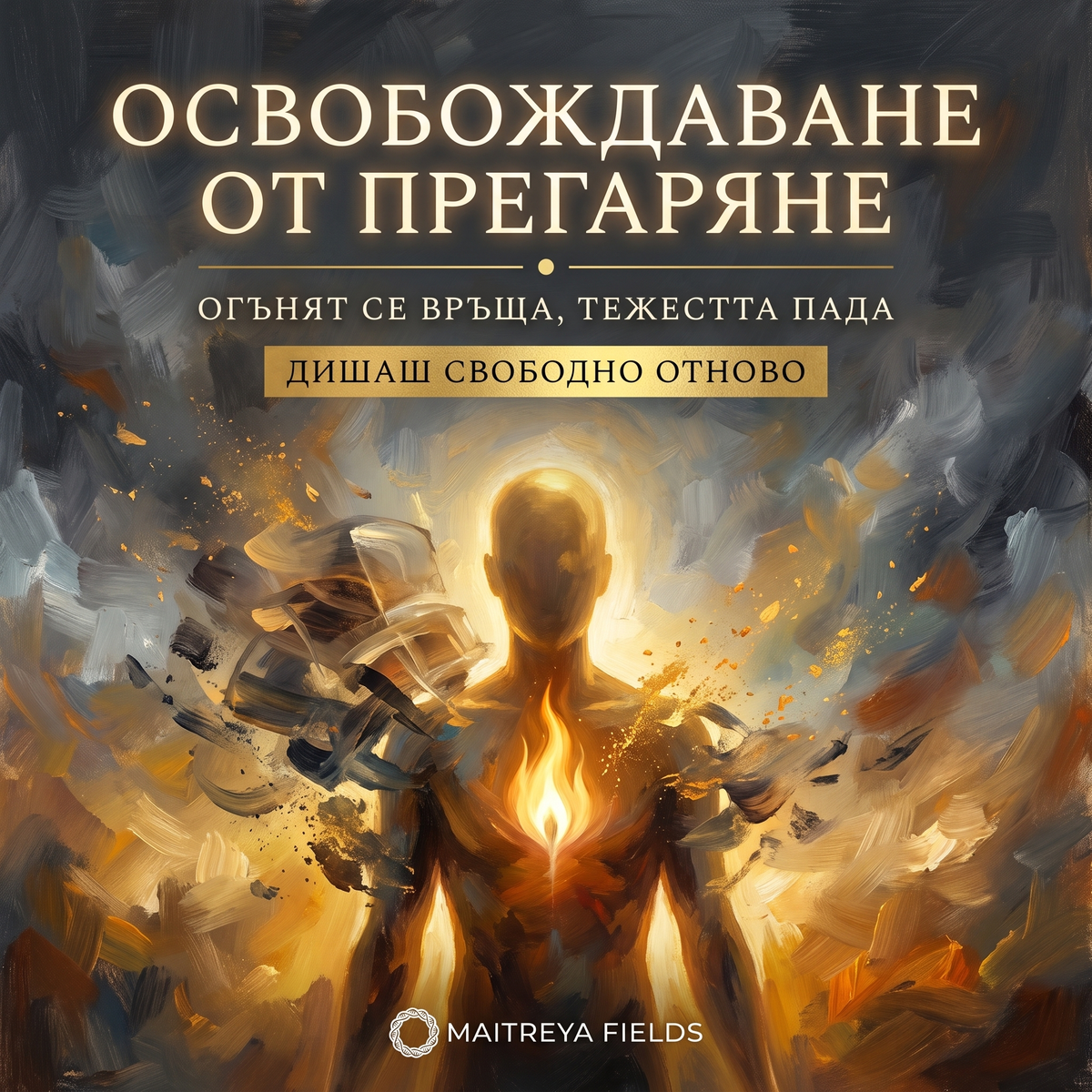 ОСВОБОЖДАВАНЕ ОТ ПРЕГАРЯНЕ — българска корица
