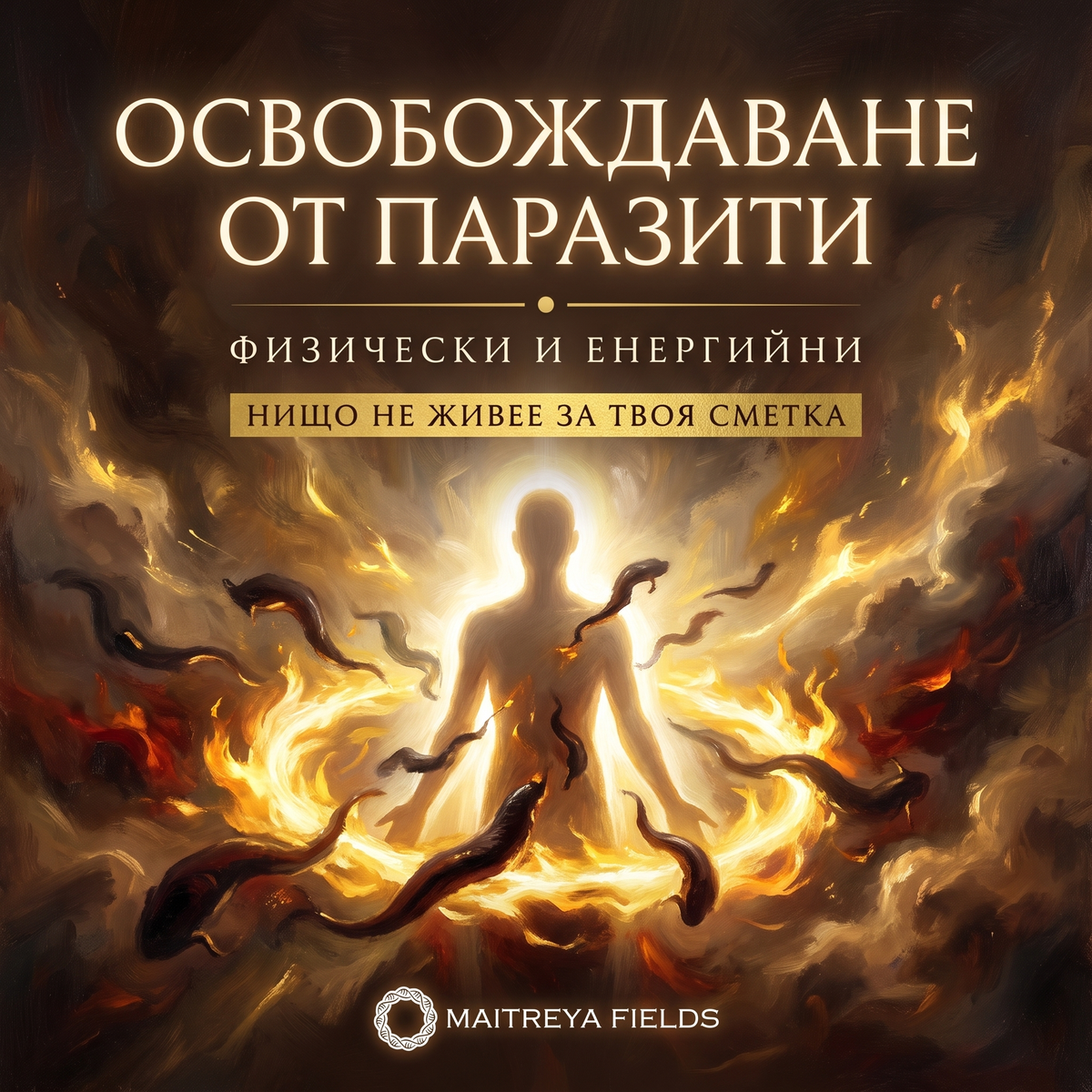 ОСВОБОЖДАВАНЕ ОТ ПАРАЗИТИ — българска корица