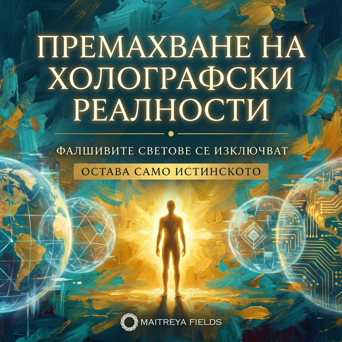 ПРЕМАХВАНЕ НА ХОЛОГРАФСКИ РЕАЛНОСТИ — българска корица