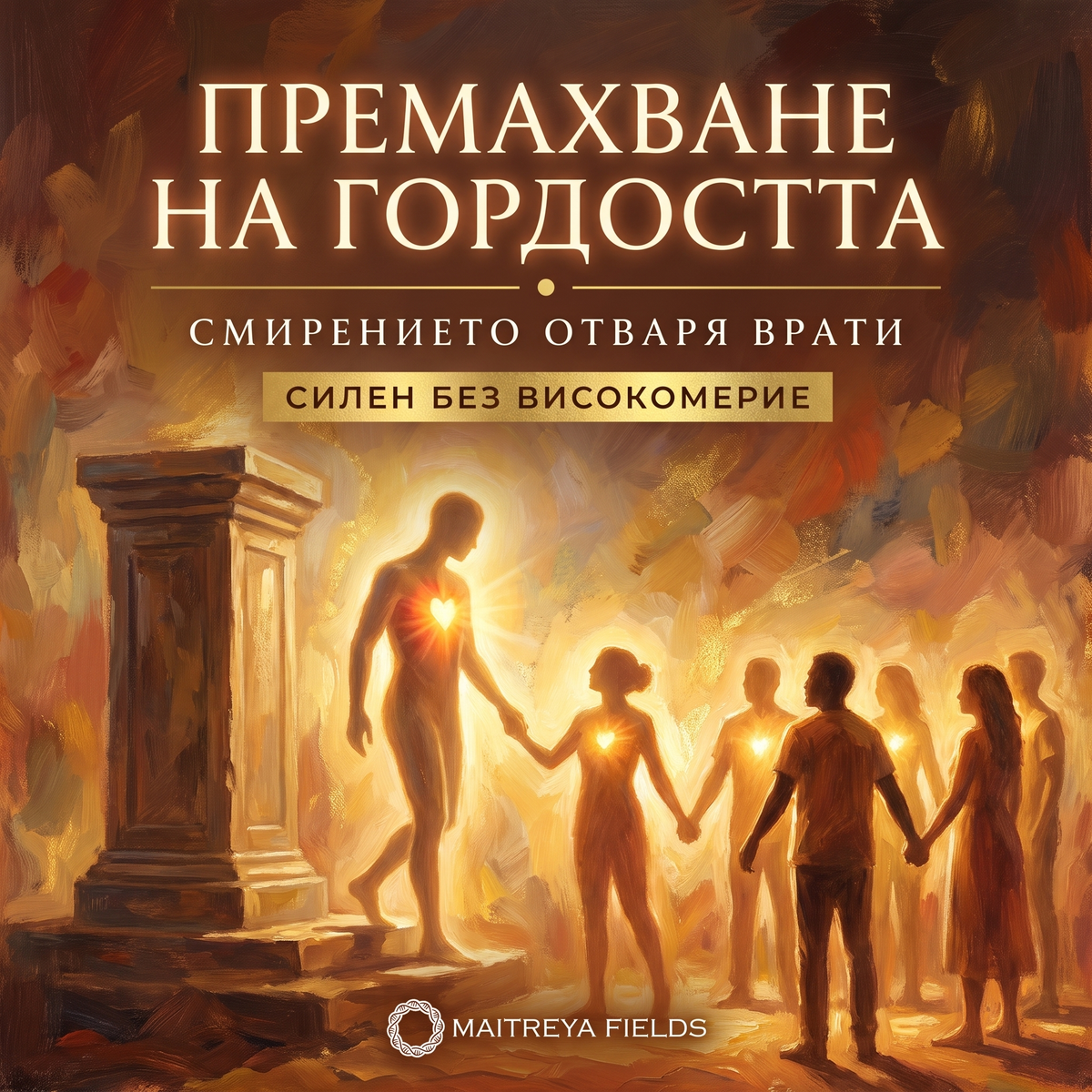 ПРЕМАХВАНЕ НА ГОРДОСТТА — българска корица