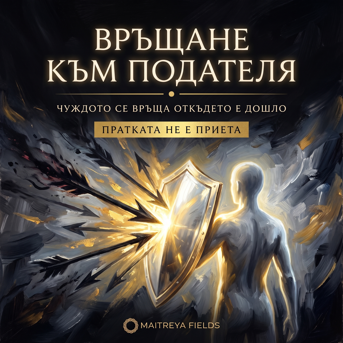 ВРЪЩАНЕ КЪМ ПОДАТЕЛЯ — българска корица