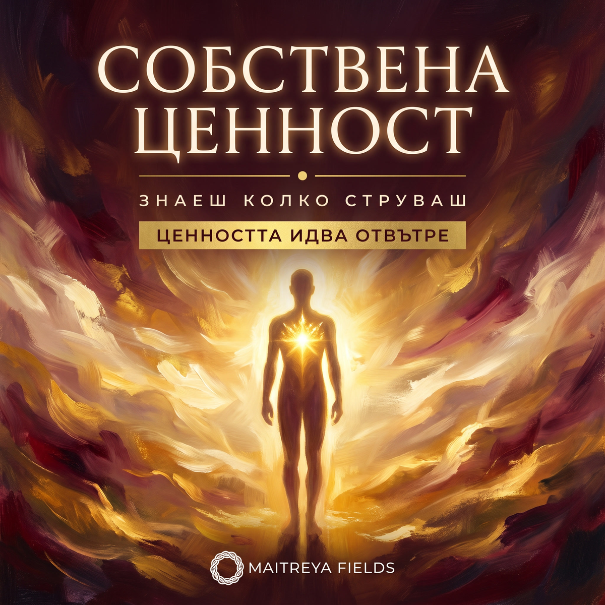 СОБСТВЕНА ЦЕННОСТ — българска корица