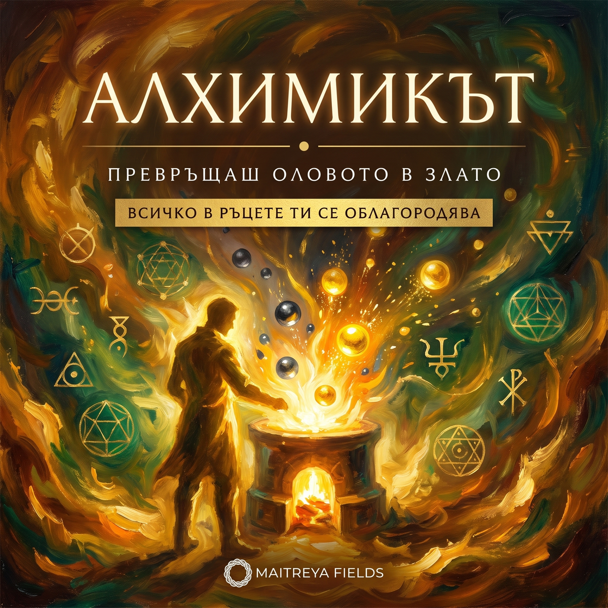 АЛХИМИКЪТ — българска корица