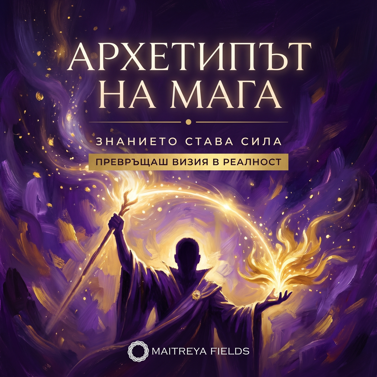 АРХЕТИПЪТ НА МАГА — българска корица